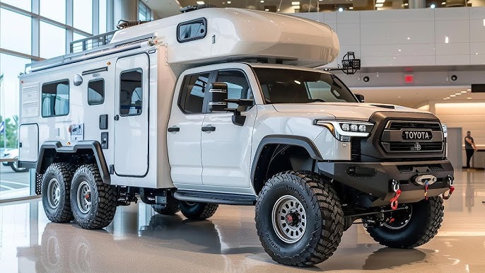2026 Toyota 6×6 Camper & Motorhome launched – Bold Design, Iconic Interior Comfort and Off-Road Capabilities
