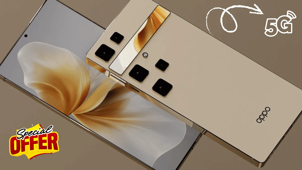 Oppo ने लॉन्च किया 7000mAh बैटरी वाला 5G स्मार्टफोन। 12GB रैम के साथ 320MP का DSLR कैमरा