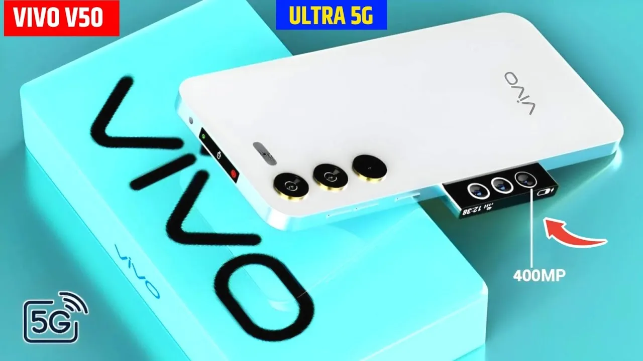 Vivo V50 5G Smartphone : AI सपोर्ट और एडवांस्ड इमेज प्रोसेसिंग के साथ launch हुआ 8GB तक RAM और 128GB/256GB स्टोरेज वाला Vivo Smartphone
